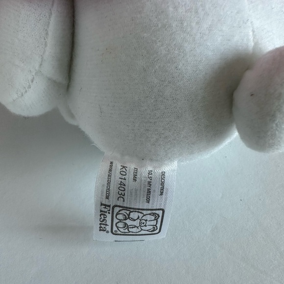 Sanrio My Melody Fiesta 2014 Plush 12” Stuffed Toy Pink White Hello Kitty Friend - Picture 2 of 5